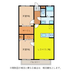 碧南中央駅 徒歩21分 2階の物件間取画像